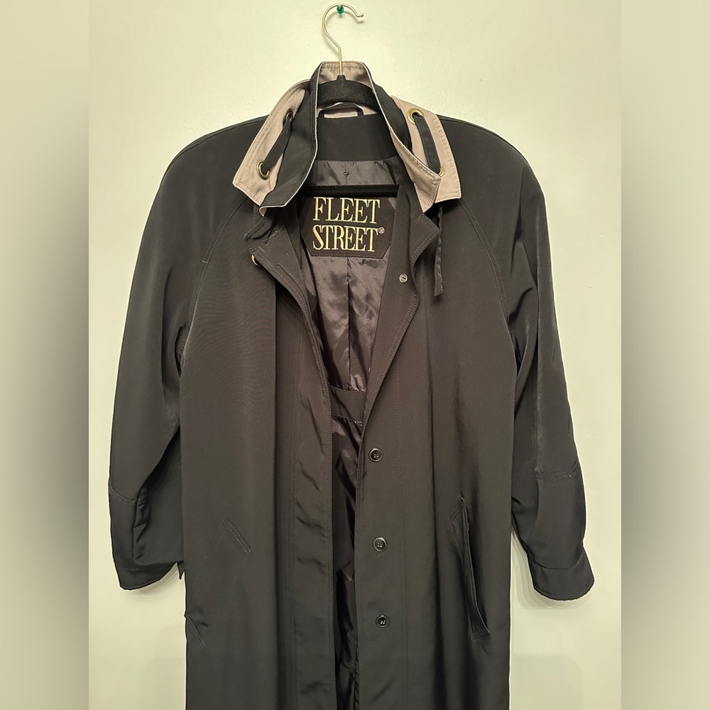 Fleet Street black trench coat